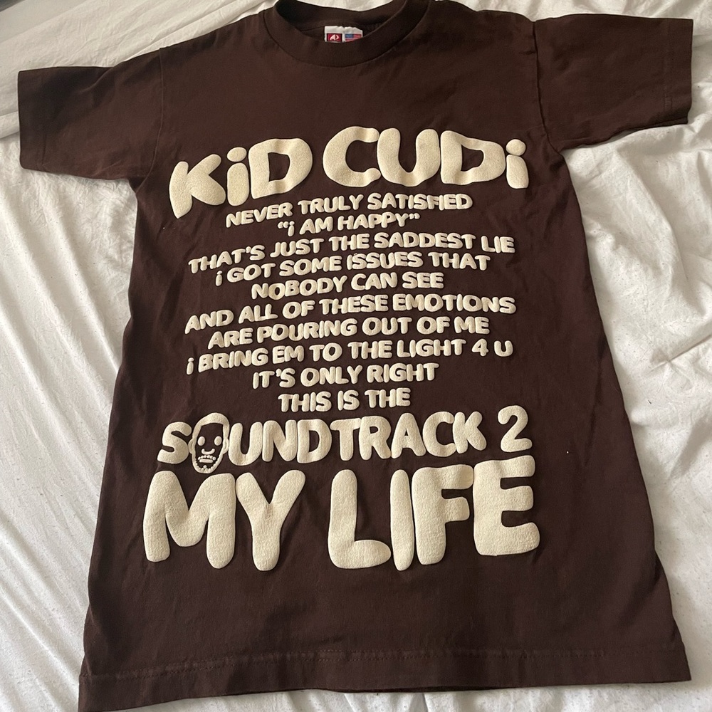 Kid Cudi puff print shirt
